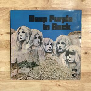 LP NOT REPRESS/NO EMI ファーストプレス!! DEEP PURPLE/DEEP PURPLE IN ROCK[UKオリジナル:初年度