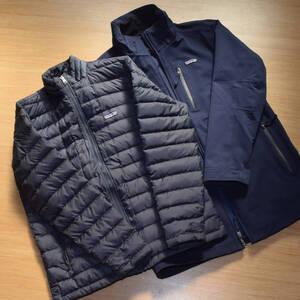 メンズM 日本L patagonia Tres 3-in-1 Parka パタゴニア トレス・スリーインワン・パーカ ブラック h2no防水ダウンパーカーコート