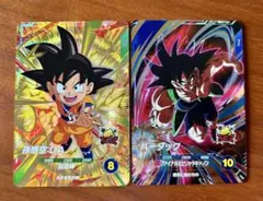 ドラゴンボールスーパーダイバーズ　GDR　孫悟空：DA　バーダック　2枚セット