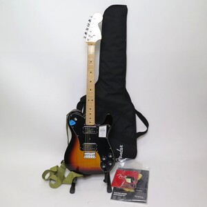 1円〜 Fender Traditional 70S TELE DELUXE MN 3TS エレキギター ケース付 音出し確認済 現状品 ※同梱不可 y328-3396295【Y商品】