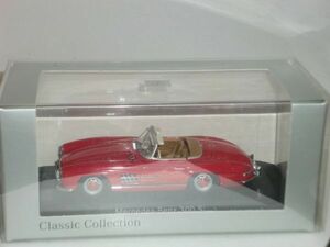 ☆1/43 MiniChamps Mercedes-Benz 300SL Roadster 赤