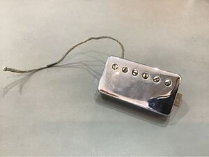 ① gibson ギブソン　1974年製　パテントナンバード刻印　T-TOP PAF クローム　ビンテージピックアップ　レスポール　SG Humbucker