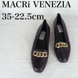 MK5086*MACRi VENEZIA*レディースフラットシューズ*35-22.5cm*紫