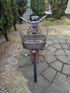 電動アシスト自転車 　カームレッド　ジャンク品