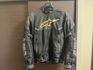 アルパインスターズ メッシュジャケット AXEL AIR JACKET Lサイズ BLACK GOLD