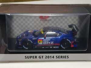 新品 1/43 エブロ　SUBARU BRZ R＆D SPORT SUPER GT300 2014 #61