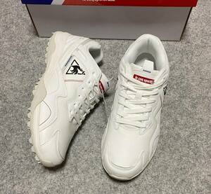 新品◇le coq sportif GOLF ルコックゴルフ◇25.5㎝◇ゴルフ スパイクレスシューズ◇ユニセックス◇定価14300円