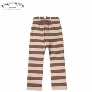 WAREHOUSE NON WASH / W30 Lot.1230 “BROWN PRISONER PANTS” ウエアハウス ブラウンプリズナーパンツ