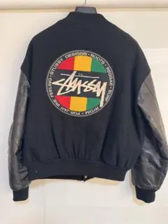 STUSSY ステューシー 80年代初期タグ ヴィンテージ ラスタ スタジャン