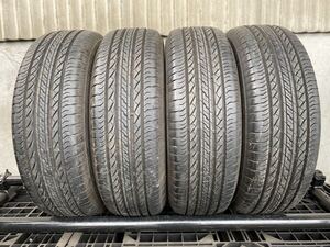 ク5592 送料無料☆深溝夏タイヤ☆BRIDGESTONE DUELER H/L 205/70R15 96H 4本価格　2018年製