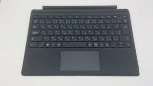 Microsoft Surface Pro 純正キーボード タイプカバー Model:1725 ブラック 動作品　K-9