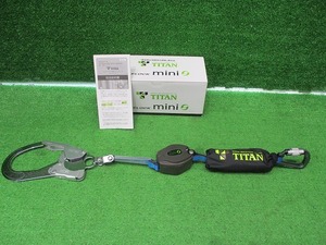 未使用品【 TITAN / タイタン 】 HL-HS-130 巻取タイプ ランヤード シングル 製造年月 2024/10 記載有 1121