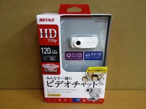 未開封 BUFFALO バッファロー 120万画素 HD720P Webカメラ BSWHD06M 【V】