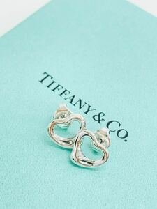 ♪ TIFFANY&Co. ティファニー エルサペレッティ オープンハート ピアス SV925 スターリングシルバー アクセサリー レディース ③