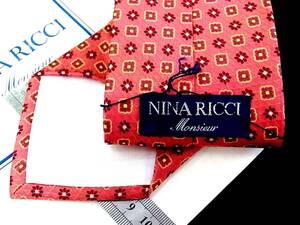 ★☆*:.*:【新品】4725T ニナリッチ「花」【NINA RICCI】ネクタイ