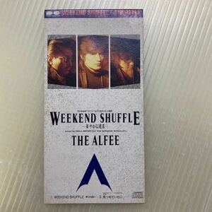 【同梱可】☆ THE ALFEE　アルフィー　　☆　TBSドラマ パパは年中苦労する 主題歌　WEEKEND SHUFFLE　（8cmCD）★ S10A-0010