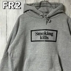 FR2 エフアールツー パーカー L センターロゴ smoking kills