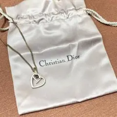 Christian Dior アクセサリー ロゴネックレス ハート おしゃれ