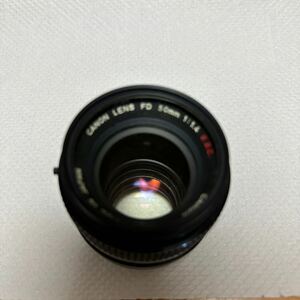 キャノン レンズ FD 50mm 1:1.4 S.S.C.