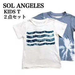 【アメリカ製】ソルエンジェルス　キッズプリントTシャツ２点セット　2Tサイズ