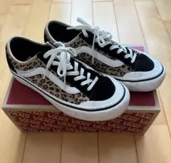 VANS Style 36 Decon SF レオパード柄スニーカー