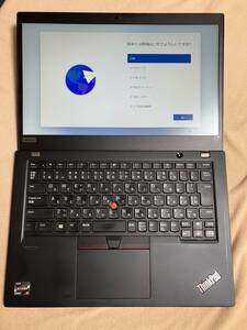 ThinkPad X13 Gen1 AMD Ryzen 5Pro 4650U 32GB /SSD(NVMe)256GB /13.3 /WEBカメラ /生体認証★Win 11Pro