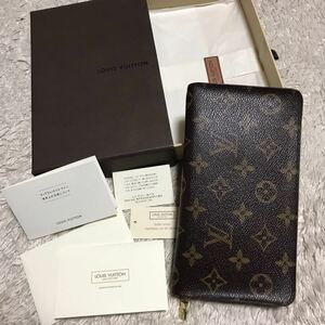 LOUIS VUITTON 長財布 ルイヴィトン モノグラム ルイヴィトン　 モノグラム長財布 ポルトモネジップラウンドファースナー長財布