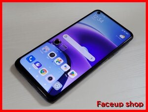 　★【48732WM】 完動品 SoftBank A001XM Xiaomi Redmi Note 9T ナイトフォールブラック 64GB 1円 ! 1スタ !