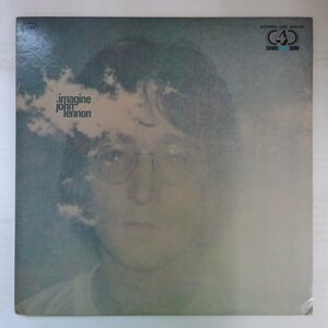 11205447;【国内盤/プロモ白ラベル/4ch Quadraphonic/ポスター付き】John Lennon / Imagine