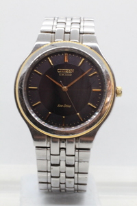 【CITIZEN EXCEED】ECO-DRIVE A730-H09467 10BAR ST.STEEL ANTIMAG.4800 中古時計 分解掃除必要 24.12.15 