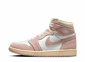 Nike WMNS Air Jordan 1 Retro High OG "Washed Pink" 22.5cm FD2596-600