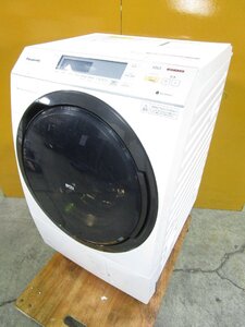 ☆Panasonic パナソニック ドラム式洗濯乾燥機 洗濯10kg/乾燥6kg 右開き ななめドラム ヒートポンプ NA-VX7700R 2017年製 直接引取OK w1316