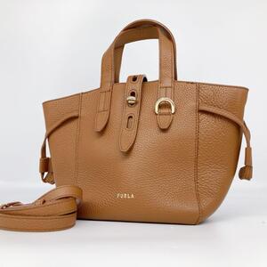 綺麗FURLA NET MINI ネットミニ 2wayショルダーバッグ