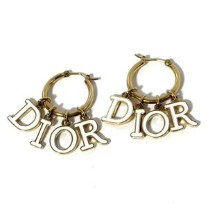 【希少】クリスチャンディオール　レディース　ピアス　フープ　DIOR