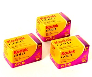 GOLD200-36枚撮【3本】Kodak カラーネガフィルム ISO感度200 135/35mm【即決】コダック CAT603-3997★0086806033992 新品