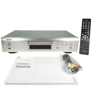 ◆優良動作品・純正リモコン付属◆デノン Denon DCD-800NE ハイ・パフォーマンスCDプレーヤー プレミアムシルバー DCD-800NESP