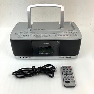 TOSHIBA 東芝 SD/USB/CDラジオカセットレコーダー TY-CDX91 CDラジカセ リモコン TRM-CDX91 現状品