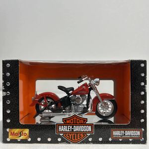 Maisto 1/18 HARLEY DAVIDSON 1953 74FL Hydra Glide ハーレーダビッドソン ハイドラグライド バイク ミニカー モデルカー