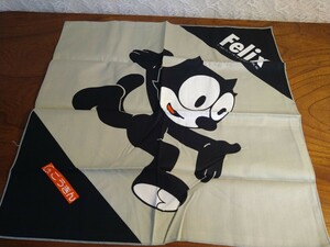 昭和レトロ 1988 Felix the cat フィリックス ザ キャット ナフキン 非売品 企業物 ノベルティ 山陰合同銀行 ごうぎん 日本製 アンティーク