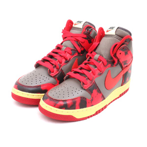 未使用 26.5cm NIKE Dunk High Red Acid Wash DD9404-600 ナイキ ダンク ハイ レッド アシッドウォッシュ スニーカー