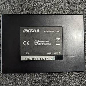 【中古】BUFFALO SSD 120GB SHD-NSUM120G [2.5インチ SATA2 9mm厚 MLC]