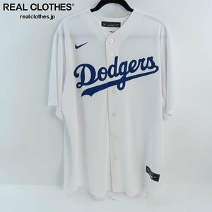 ☆【未使用】 NIKE/ナイキ ロサンゼルス・ドジャーズ 大谷翔平 #17 レプリカ ユニホーム L /UPK