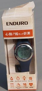 ENDURO デジタル腕時計　心拍、ラップ計測　使用１日ほぼ新品