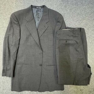 A426-H24-501 GIORGIO ARMANI ジョルジオ アルマーニ スーツ セットアップ 無地 グレー系 サイズ50REG