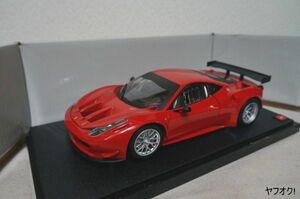 ホットウィール フェラーリ 458 イタリア GT2 1/18 ミニカー