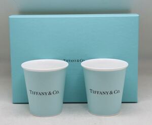 ティファニー TIFFANY&Co エブリデイ　オブジェクト　マグカップ ペーパーカップ コーヒーカップ ペア　2客セット