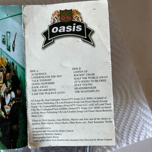 1994年作品　OASIS オアシス　送料無料　ザ・マスター・プラン　お値打ち品　綺麗傑作最高品　ヴィンテージテープ　オールドテープ