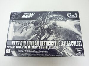 ○ BANDAI 未組立 HG 1/144 新機動戦記ガンダムW XXXG-01D ガンダムデスサイズ クリアカラー