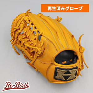 【クリーニング済み 】 ハイゴールド 少年軟式グローブ / オールラウンド用 型付け済み (Hi GOLD グラブ)[KA365]