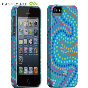 即決・送料無料)【デザインケース】Case-Mate iPhone SE(第一世代,2016)/5s/5 DESIGNER PRINTS BT Case Lou Kregel Electric Swirl Aqua